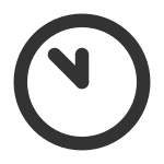 Clock 5 SVG Icon